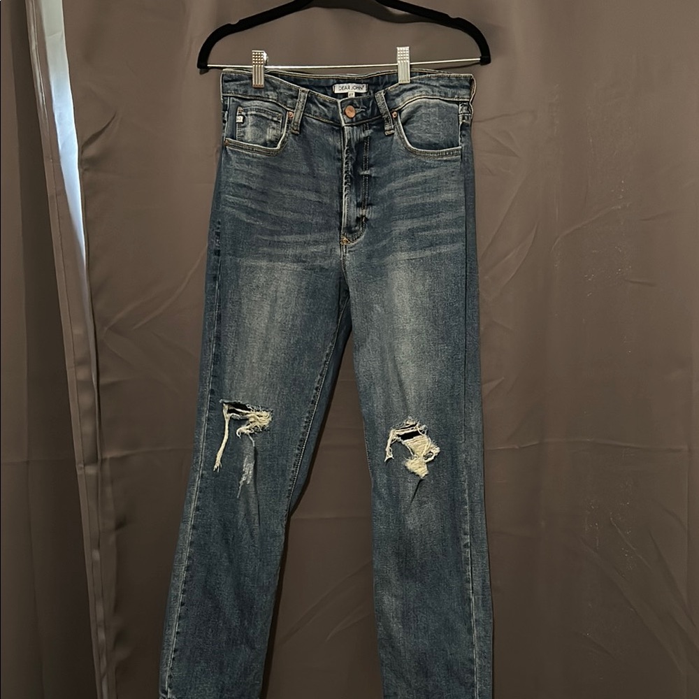 Dear John Blue Ankle Cropped Jeans